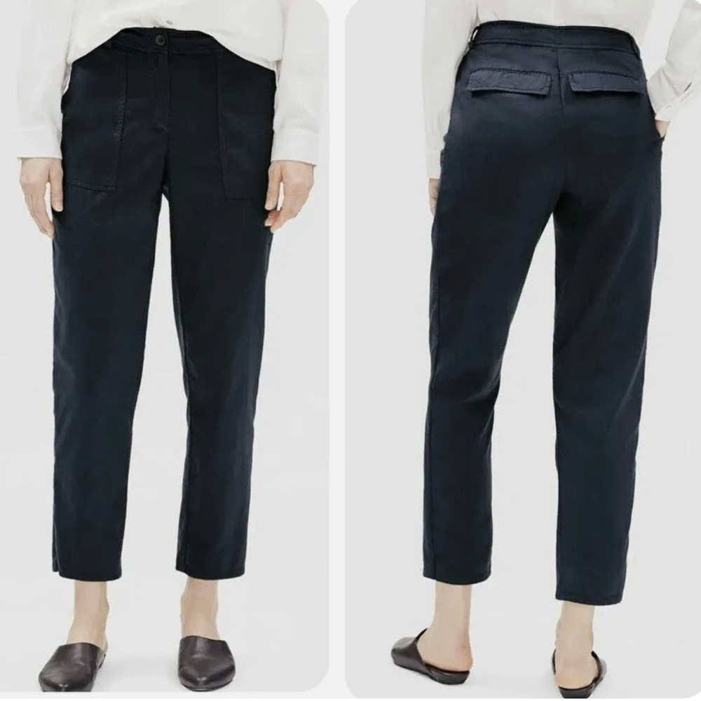 NWT Eileen Fisher “Cargo” Ankle Pants Size 0